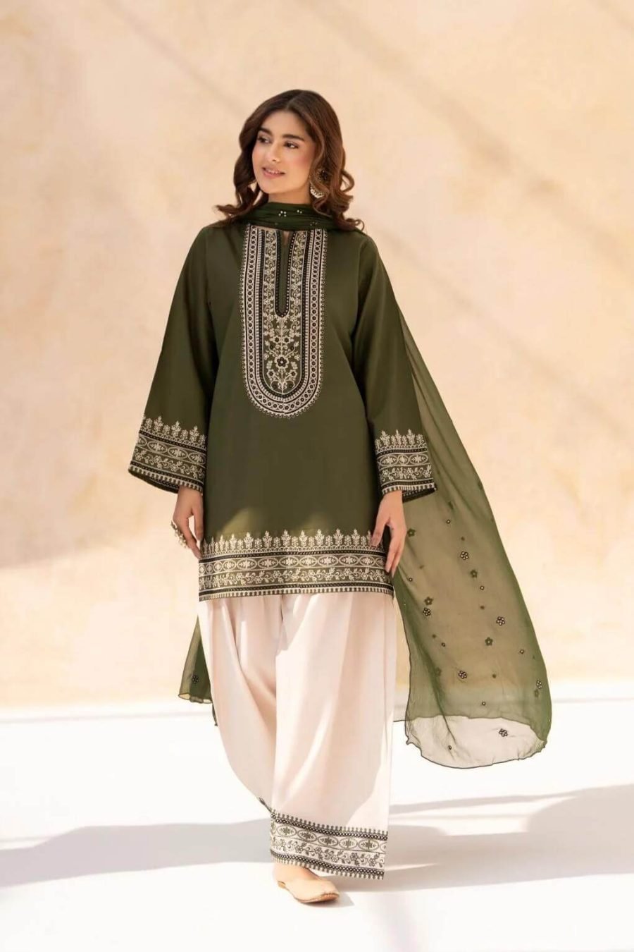Premium PK Inspired Ready-to-Wear 3PC Set (INSAMB12)